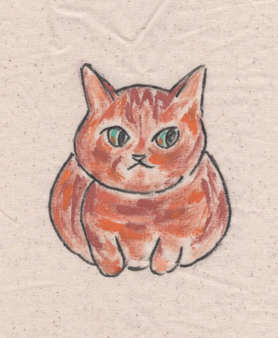 猫イラスト・猫・茶トラ