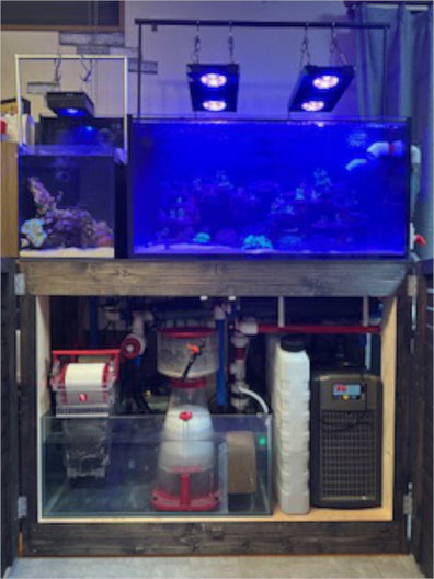 HSBAO　DCポンプ　オーバーフローBOX　カラー配管