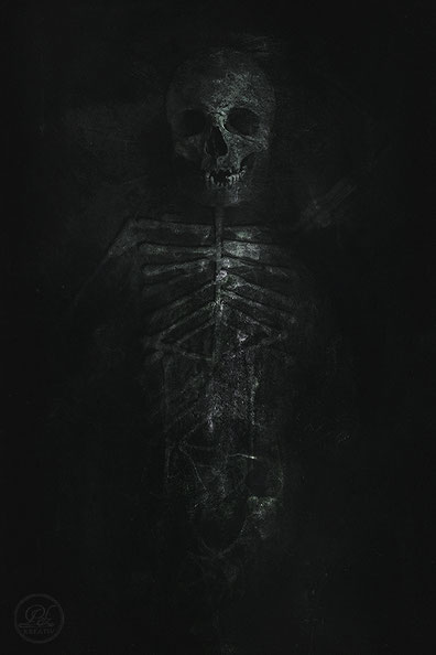Exponattitel: A Face of Death - Exponatgrößen: 30 x 45 - Art: digiART - © by Pelz Kreativ 2019 