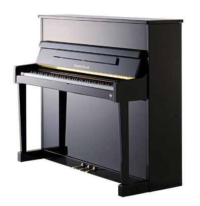 Seiler Klavier Klassik-Line 122, schwarz pol. 