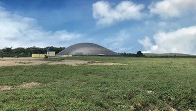 Covered lagoon digester - biodigestor para purines de cerdo
