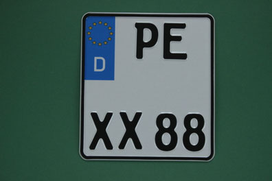 Autoschilder Autokennzeichen Kennzeichen Kfz-Kennzeichen