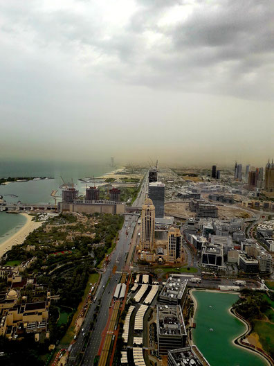 Ein Regentag in Dubai