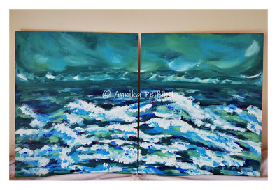 "Sturm am Meer" by Annika Peißert
