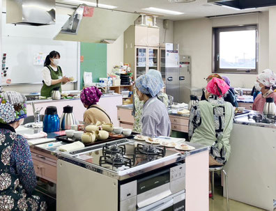 実習中の様子