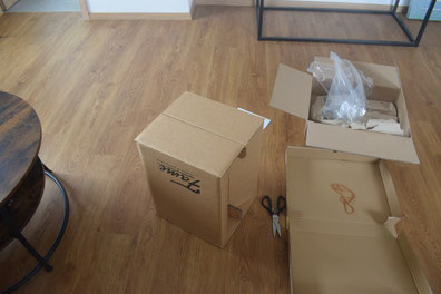 Cajon aus Pappe von Fame mit Verpackung