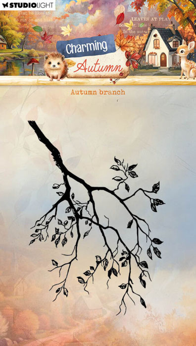 Studio Light – Clear Stamp – Charming Autumn Clear Stamps Autumn Branch - SL-CA-STAMP871
