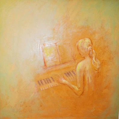 Music was my first love, 100 x 100 cm, 2011