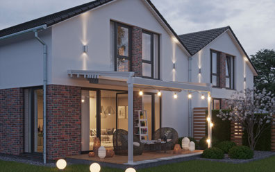 Pergola - Camping Manufaktur - Festes Vorzelt Schutzdach und Sonnenschutz