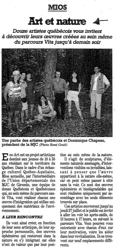 commissaire Luc Bourdage et Paule Genest