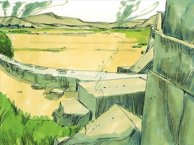 La fumée est associée à la destruction et à la disparition. De nombreuses villes ont été détruites par Dieu dans la Bible.