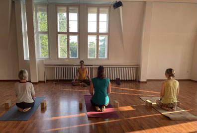 Yoga-Raum in Berlin Karlshorst 