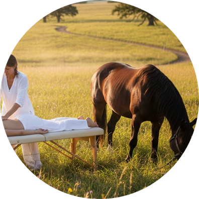 Yukido - Shiatsu équin - shiatsu cheval - shiatsu humain - fleurus - charleroi  