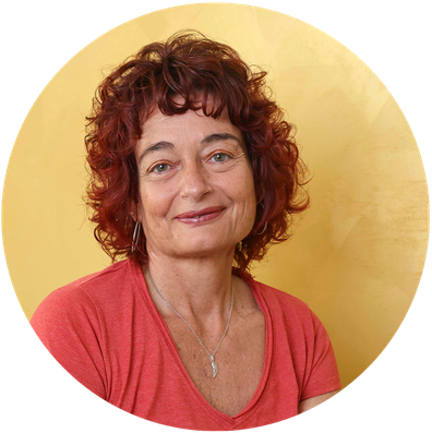 Herz-Hand-Kopf Caroline Nikas-Frieden Porträtfoto