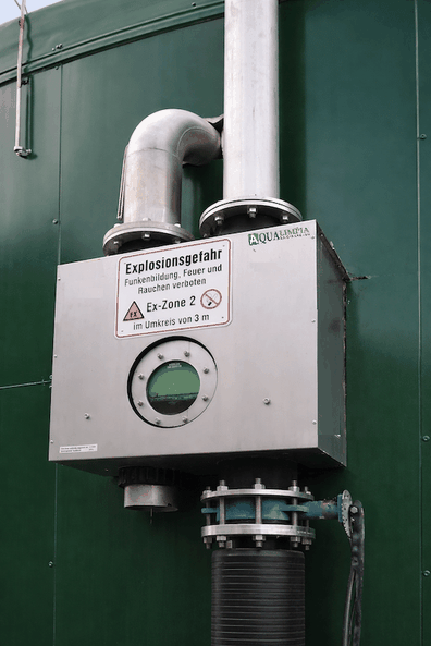 Relief valves for lagoon-type digesters
