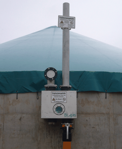 Relief valves for lagoon-type digesters