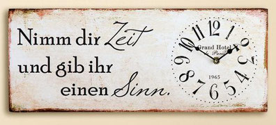 Nimm dir Zeit und gib ihr einen Sinn, Uhr, Zeit, Sinn, Prioritöten, Zeit für Kinder, Arbeit, Familie