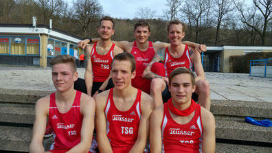 Manschaftsfoto Dominik Sowieja BAWÜ CROSS TSG Heilbronn