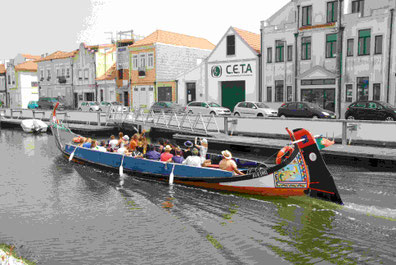 Bootsfahrt in Aveiro