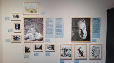 Otfried Preußler - Infotafel, Bild: Angelika Engel und Anika Birker
