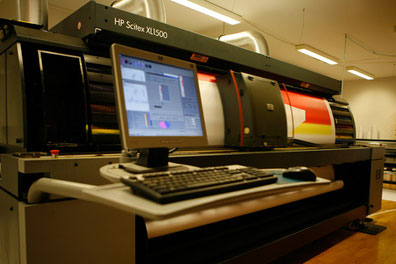 HP XL JET 1500 für Stoffdrucke bis 5m breite