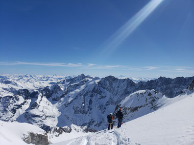 Le refuge Adèle Planchard après travaux - Grande Ruine - Brevoort - Arête de la Plombière