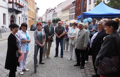 Eröffnung am "Tag der Menschen mit Sehbehinderung 2014" im Bullwinkel