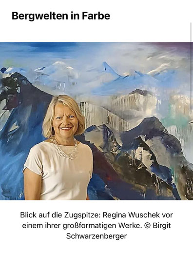 Regina Wuschek, Kunst, Malerei, Murnau