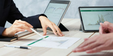 企業の研修担当者様との対面打ち合わせ