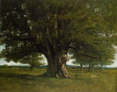 ꧁ Gustave Courbet, Le Chêne de Flagey, dit de Vercingétorix, 1864 ꧂