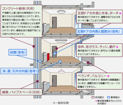 専有です