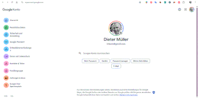 Mein Google Konto