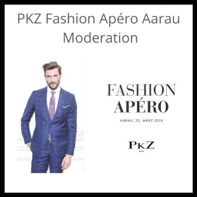 TV-Moderator Thomas Odermatt moderiert den PKZ Fashion Apero sowie die Eröffnung des umgebauten Stores/Laden in Aarau. Hugo Boss erzählte über die Kooperation mit PKZ