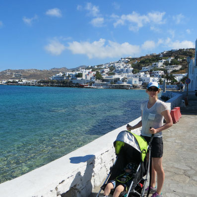 Greece with a baby
