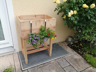 Hochbeet für die Terrasse