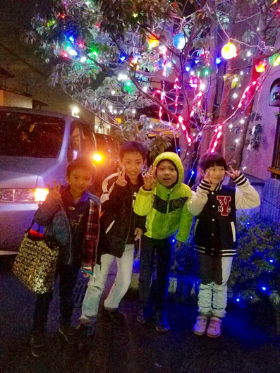 クリスマス　イルミネーション