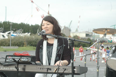 @杉田臨海緑地でナイスシュート!?