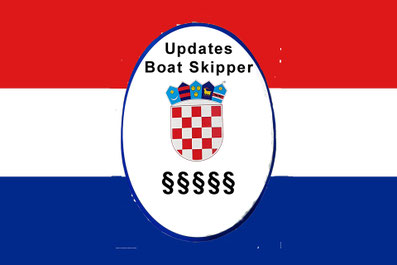 Updates Narodne Novine, Änderungen der Bestimmungen für kroatische Bootsführerscheine und Yachtführerscheine Boat Skipper A & B