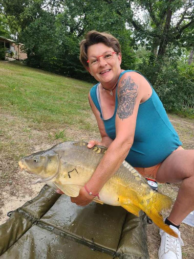 camping avec etang à carpe
