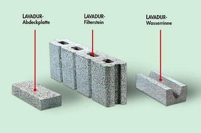 Filtersteine/Drainagesteine