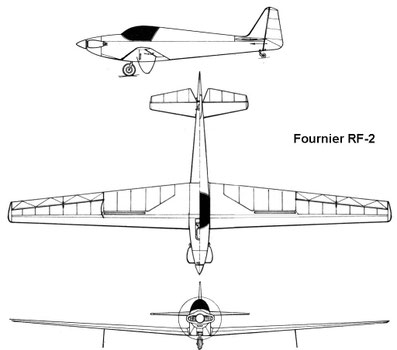 Fournier RF-2 Airplane