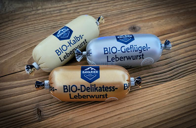 BAVARIER BIO-Streichwurst in drei Sorten