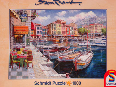 Puzzle Café in Cassis - Romantischer Hafen