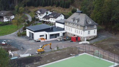 Das neue Feuerwehrhaus in Kirchrarbach