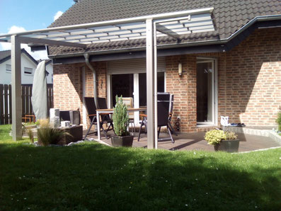 Carport-Garage-Geräte-/Mehrzweckhaus - Aluminium Carport