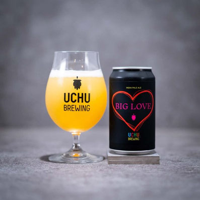宇宙ビール　UCHU BERUWING  BIGLOVE