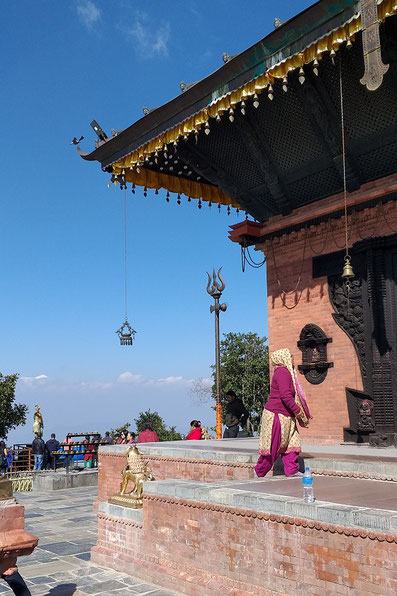 Bhaleshwar Mahadev Tempel Chandragiri Hills Kathmandu 