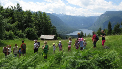Tageswanderungen mit Kind in Slowenien, Photo Credit: Barbara Kosir, Freeliving Adventures