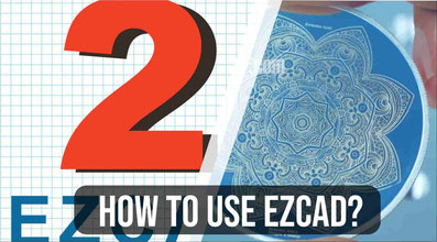 How to use EZcad, laser tutorials