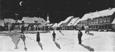 Kreuzburg, Pr. Eylau Marktplatz